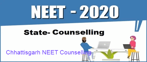 NEET Counselling-2020,  MBBS & BDS प्रवेश वर्ष 2020 Online आवेदन Director of Medical Education, Raipur